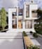do house elevations by revit and render 3d views