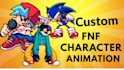 create animated fnf sprite animation for friday night funking game, pixel art