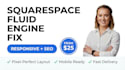 fix your squarespace fluid engine layout, mobile responsive bugs, and SEO issues