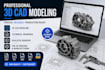 do professional 3d design, product design and reverse engineering