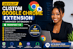 develop custom google chrome extention, browser extention, manifest v3