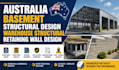 australia civil engineering drainage structural drawings footing structures plan
