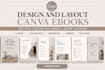 design or redesign your canva ebook lead magnet workbook and PDF