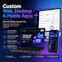 build a full stack web app or mobile app for your start up
