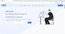build a react js website with laravel backend