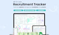 create recruitment dashboard, applicant tracking spreadsheet, sales pipeline