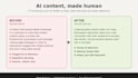 humanize ai content and make it undetectable and SEO friendly