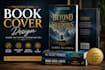 l design a professional book cover in canva