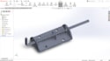 design parametric multi part bracket, kinematic mechanism assembly in autocad
