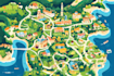 draw a vector map in illustrator