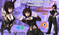 fully rigged vtuber model, vrchat, vroid, arkit facial tracking, warudo avatar