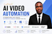 build ai video automation workflows with make com