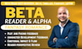 beta read critique, romance beta reader, beta reader fantasy, alpha beta reader