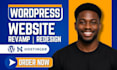 revamp wordpress website revamp edit wordpress site revamp wordpress website