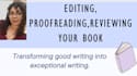 review, proofread, and edit your book