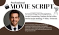 be your movie script writer and screenplay TV series for script plot development