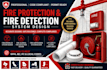 tx, ca, ga, ny, USA professional fire protection, fire detection system design