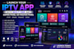 launch your iptv app wih multi dns and admin panel or master panel
