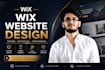 design a modern wix website or redesign wix website