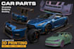 3d car model car part interior design widebodykit 3d printable for manufacturing