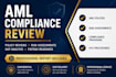 review your aml compliance program and identify compliance gaps