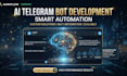 develop a custom telegram bot with python and API integration