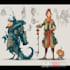 illustrate custom manga, comic and dnd characters