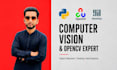 do computer vision, opencv and object detection in python