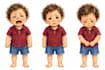 create a professional character turnaround, expression, and pose sheet