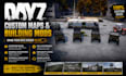 setup custom dayz sever maps, loot system, dayz building, server mods