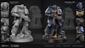 miniature, 3d miniature, dnd, tabletop, figurine, warhammer, action figure