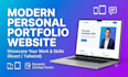 design and develop a custom portfolio website for professionals