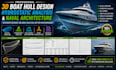 design 3d boat hull, hydrostatic analysis and naval architecture