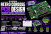 design custom retro gaming console mod pcbs