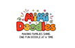 design unique mimi doodles logo