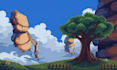 create custom pixel art background, scene, and environment
