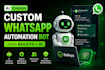 create a custom whatsapp automation bot using baileys and ai