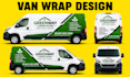 design a professional custom van wrap and vehicle wrap