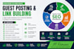 provide high authority guest posts and SEO backlinks