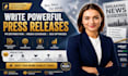 write press release PR distribution submit press release media coverage SEO