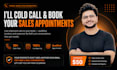 do cold calling and appointment setting