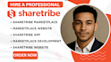 build, customize, develop sharetribe marketplace website and app