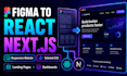 build react next js frontend from figma with tailwind CSS