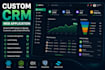 build a custom CRM web application