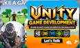 create unity 2d game, unity 3d game art design and unity game development