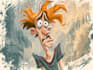draw a cartoon dungeons and dragons character