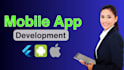do mobile app development android and ios app creation as flutter app developer