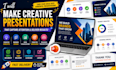 design modern, professional, and creative powerpoint presentations