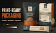 prepare professional print ready packaging and label artwork