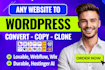 convert lovable to wordpress website using elementor